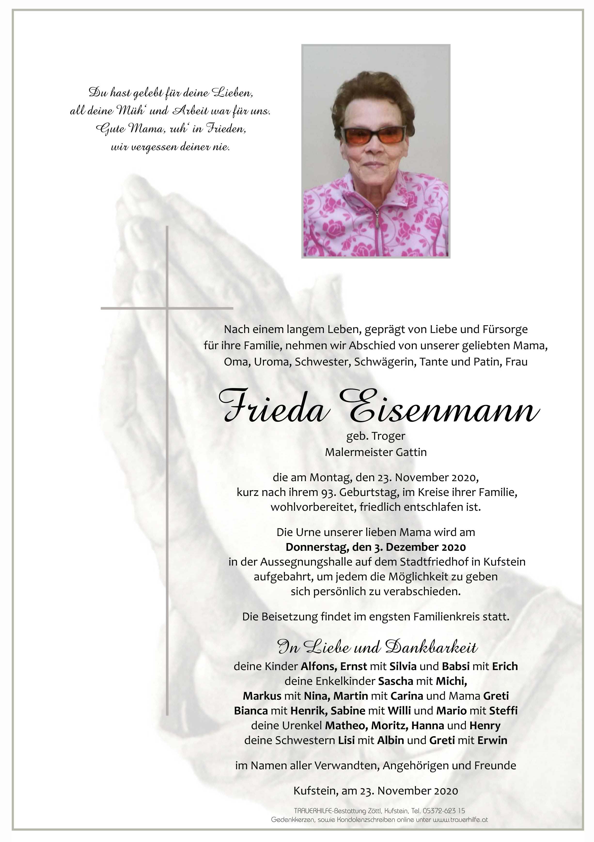 Frieda Eisenmann